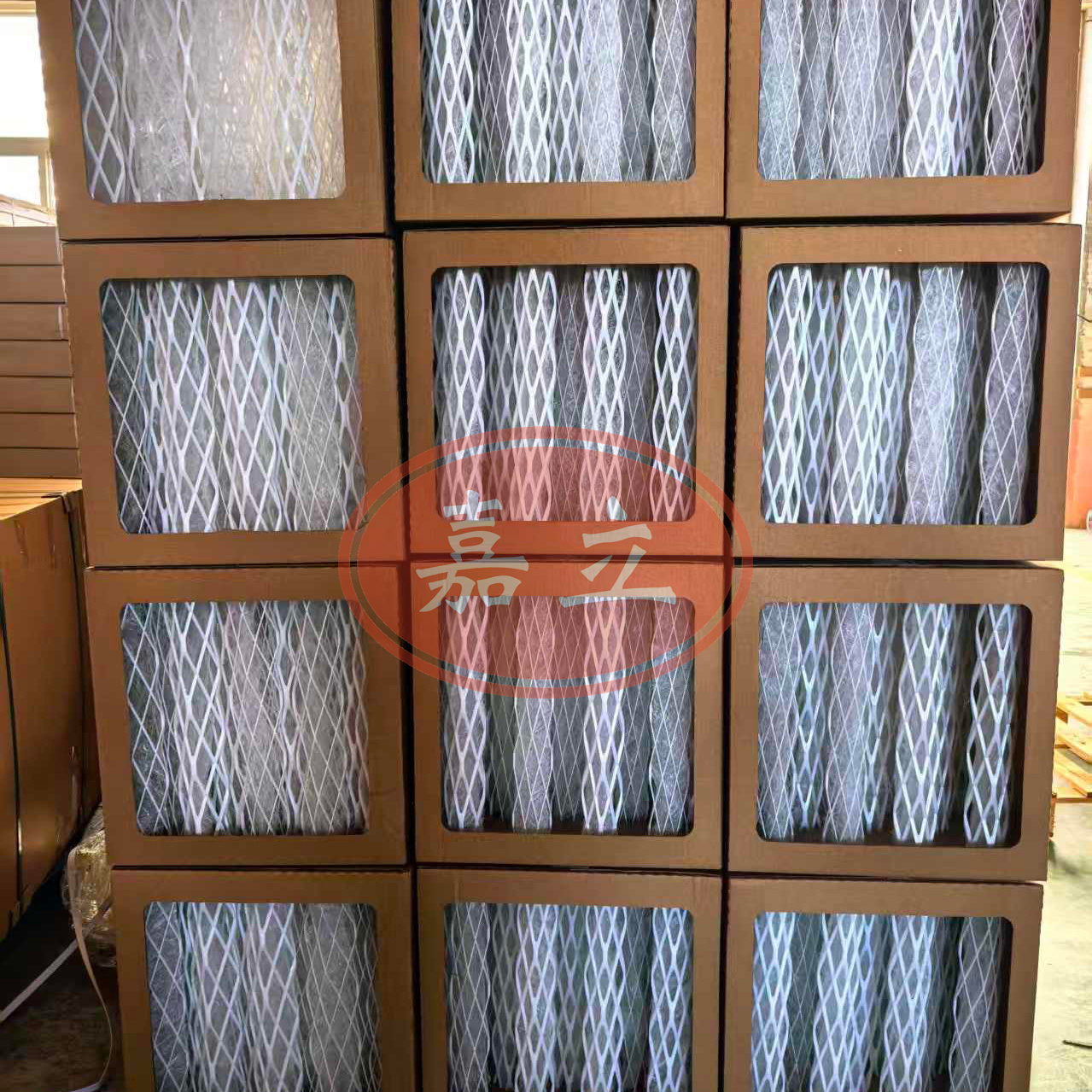 平度3D柱型漆雾过滤收集器